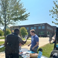 Kyle advising table GLF